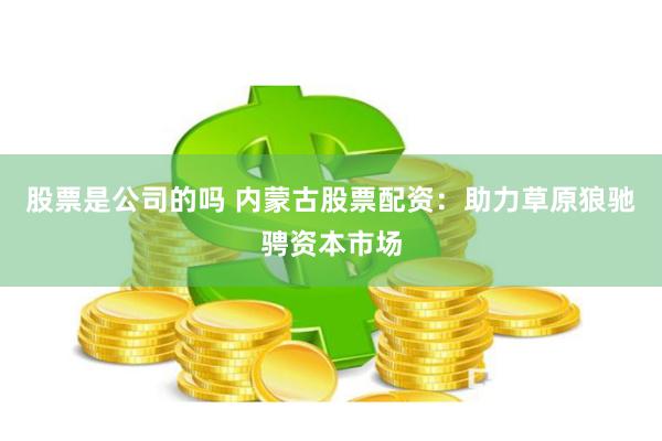 股票是公司的吗 内蒙古股票配资：助力草原狼驰骋资本市场